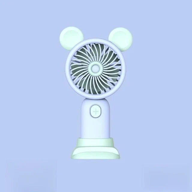 Portable Handheld Fan – Mini USB Rechargeable Personal Desk