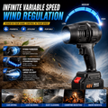Heavy-Duty Cordless Electric Blower – 2-in-1 Rechargeable Leaf Blower