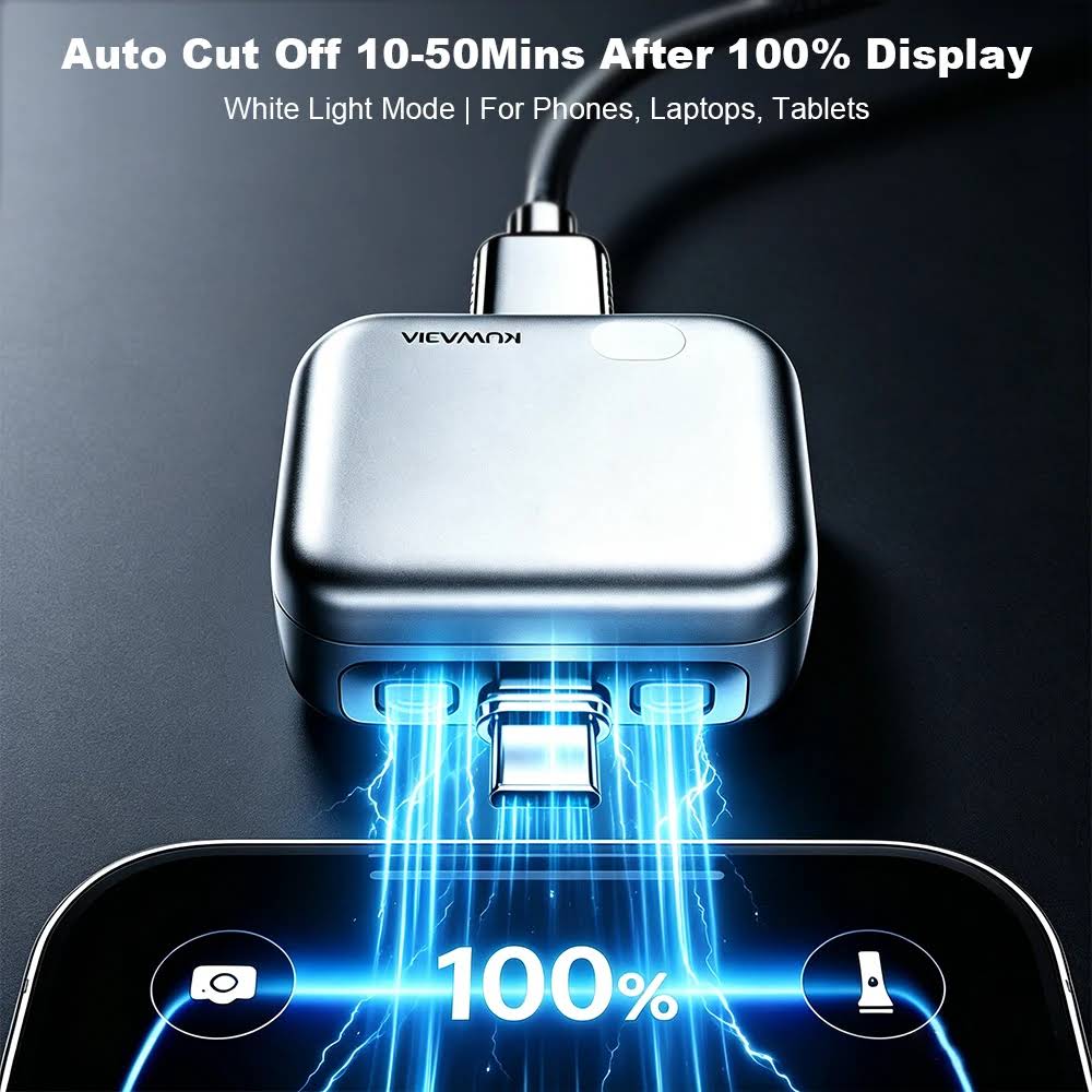 Smart Charger Adapter Auto Power Disconnector Guard Every Mobile