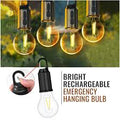 Rechargeable Retro LED Camping Bulbs – Portable Hanging Tent Light & Emergency Lamp