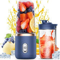Portable Electric Juice Blender & Smoothie Maker – 2-in-1 USB Rechargeable Travel Cup