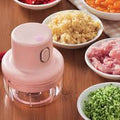 Electric Mini Garlic Chopper – Portable Wireless Food Processor & Vegetable Mincer