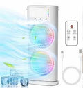 Double-Ended Portable misting Spray Fan with Remote Control