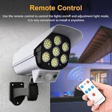 Homehop Solar Security Light Dummy Camera – 77 LED Wireless Motion Sensor Outdoor Wall Lamp